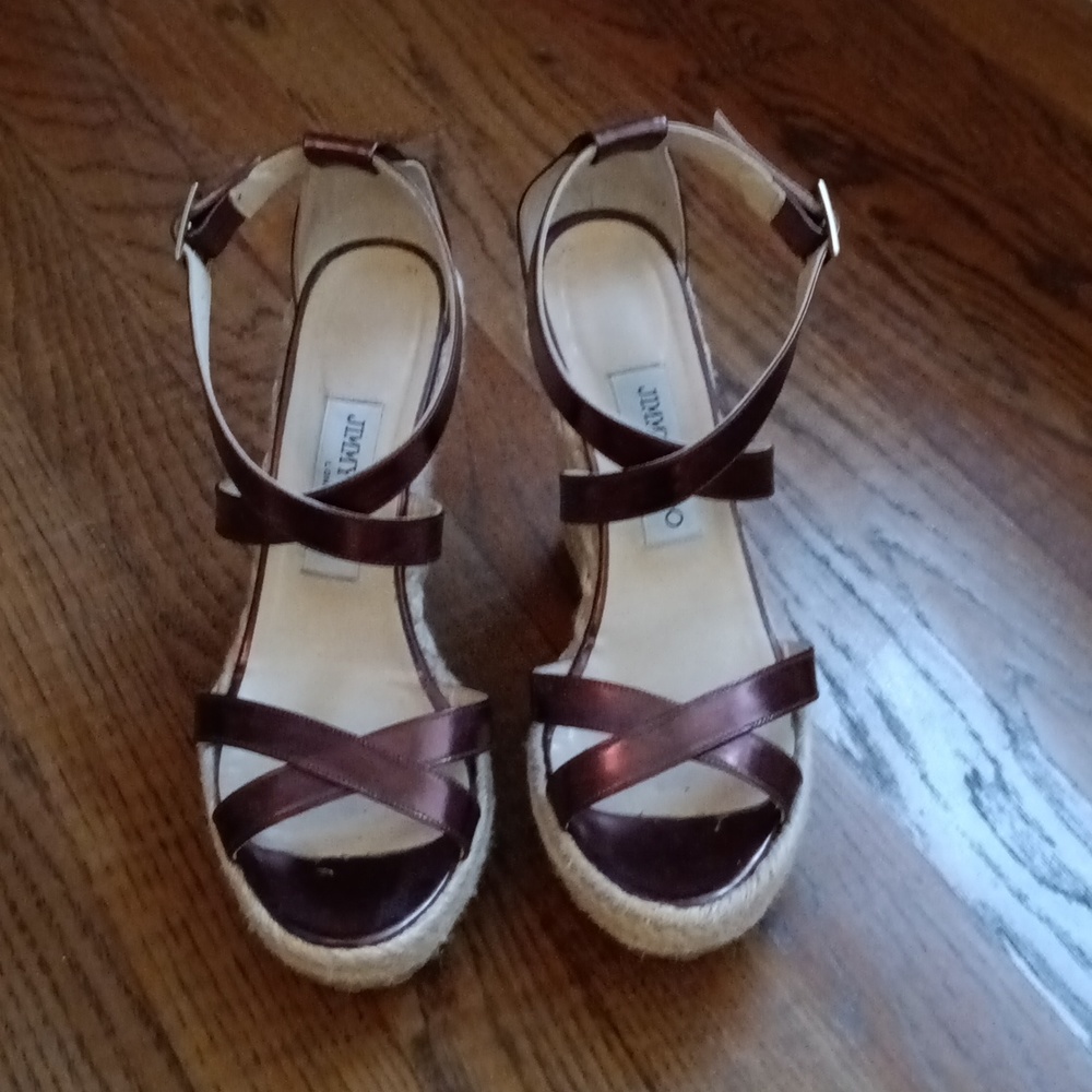 Jimmy Choo espadrille sandals